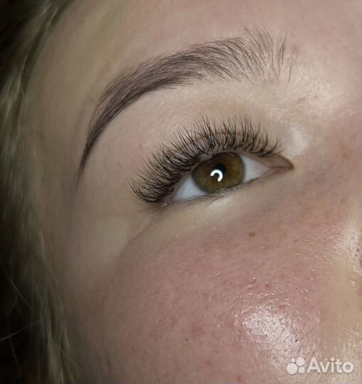 Наращивание ресниц модель