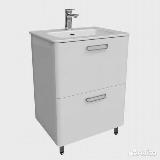 Тумба с раковиной iddis bri60wfi95k Белая