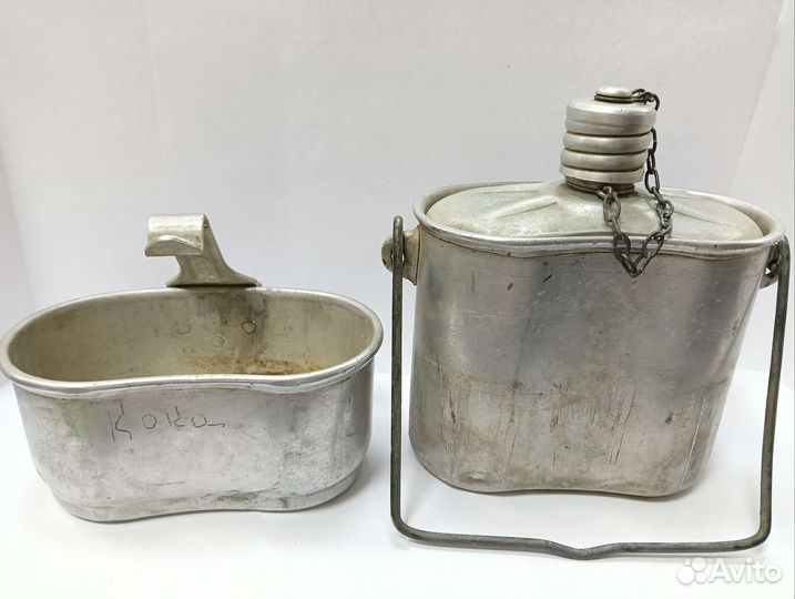 Фляга с миской СССР