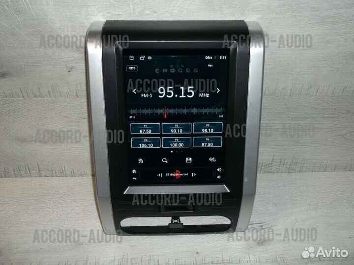 Магнитола Nissan X-Trail T31 Android в стиле Tesla