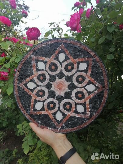 Панно из натурального камня