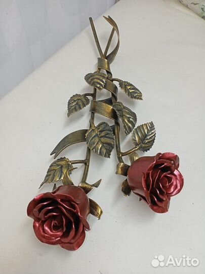 Кованые изделия. Розы. Вазы. Подсвечники. Сувениры