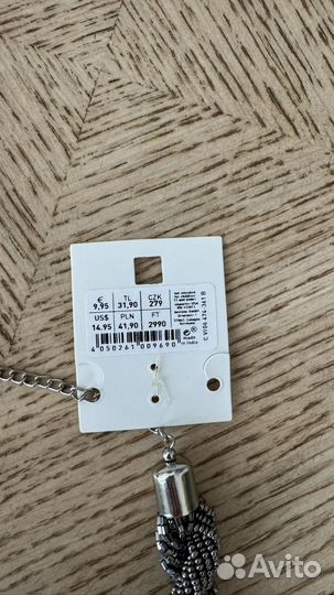 Колье бижутерия новое