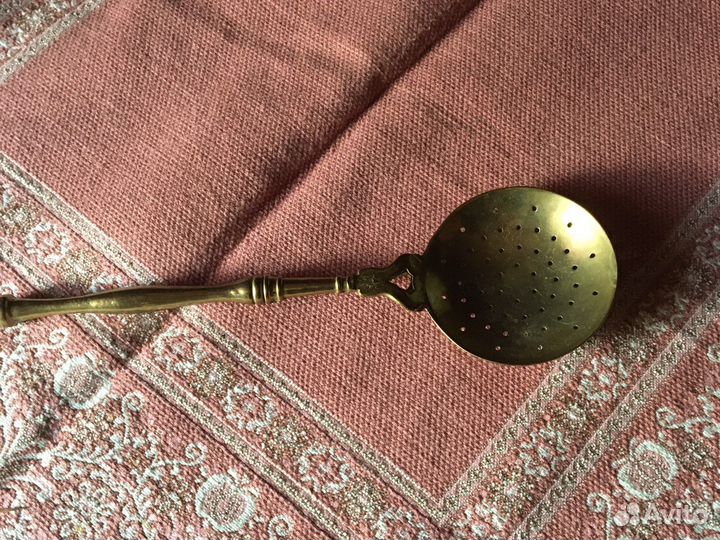 Набор кухннной утвари. Латунь