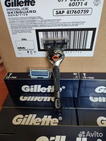 Кассеты gillette fusion proglide