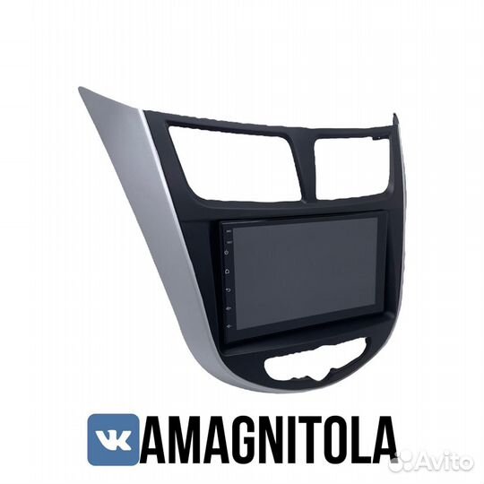 Магнитола на Hyundai Solaris 2010-2016