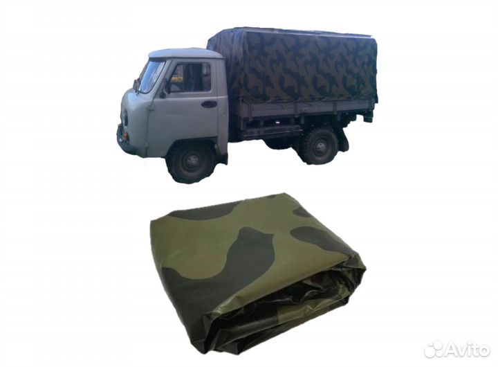 Тент УАЗ 3303 с/о камуфляж
