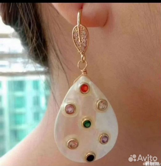 Серьги ручной работы