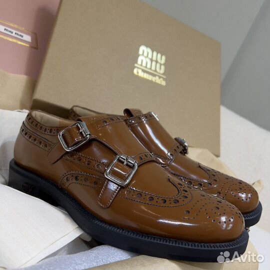 Лоферы Miu Miu