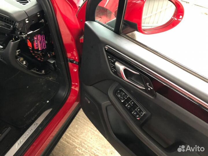 Разбор Porsche macan рест 2021