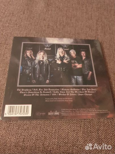 Cd Saxon Hell, Fire and Damnation хэви-метал