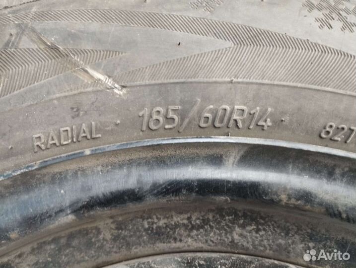 Колеса в сборе r14 зимние ViattiBrina