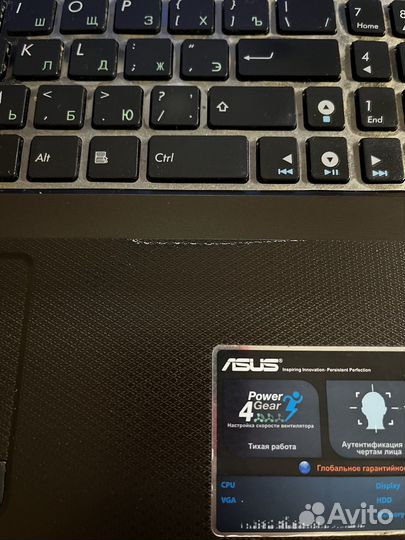 Asus K72f