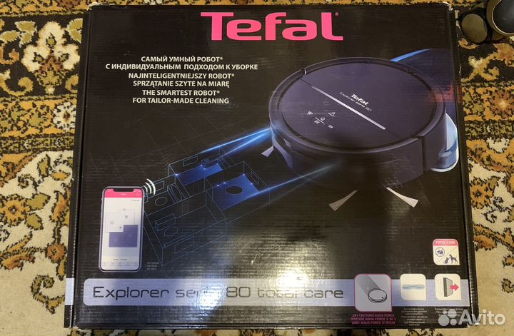 Робот пылесос Tefal 80