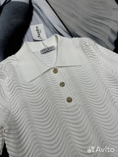 Футболка поло sandro