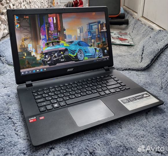 Мощный ноутбук Acer 4-ядра/512ssd/6озу