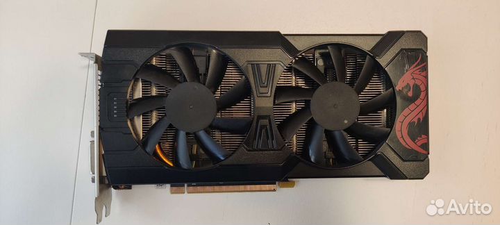Видеокарта Power Color rx570 8gb