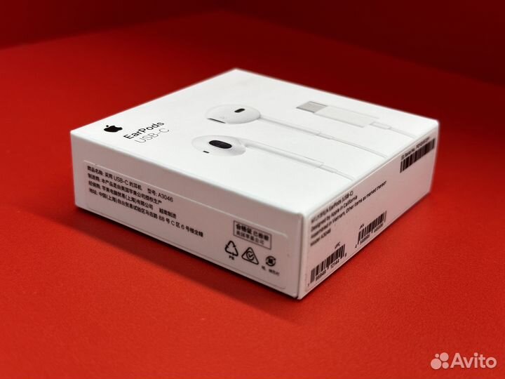 Оригинальные наушники Apple EarPods USB-C Type-C