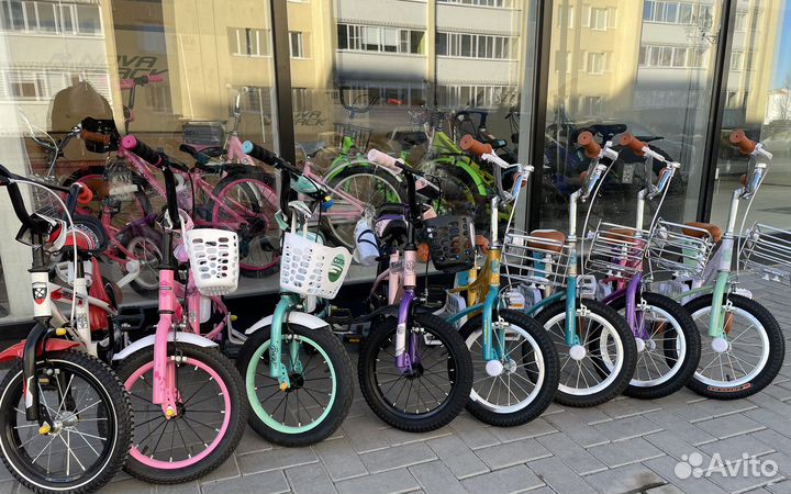 Велосипеды 14 диаметр