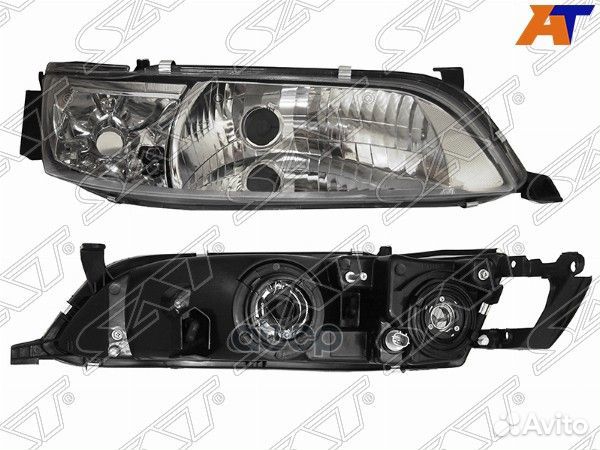 Фара Toyota Mark II (X90) 92-96 (Справа/ хром)