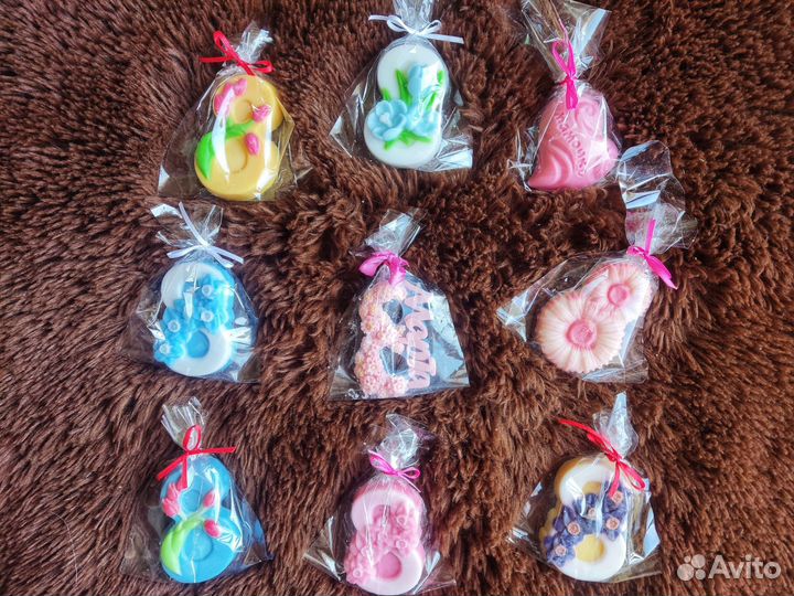 Мыло ручной работы на 8 марта