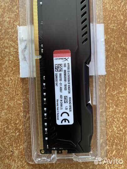 Оперативная память Kingston Fury 8 Гб DDR4