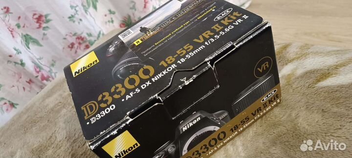 Фотоаппарат nikon d3300 (большой комплект)