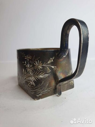 Подстаканник серебро 84 проба