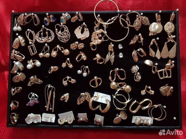 Бижутерия из медицинского золота, доставка бесплат