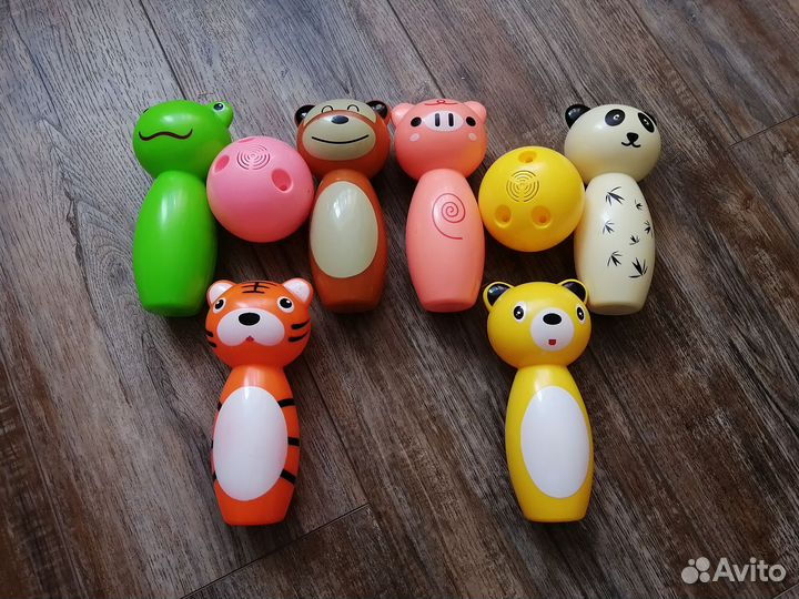 Кегли детские