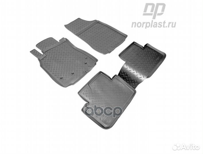 Коврики в салон полиуретан norplast renault Flu