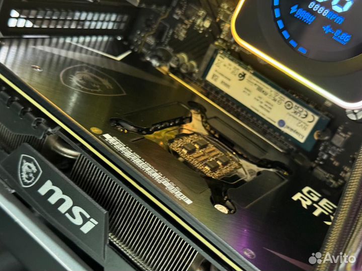 Игровой пк новый Ryzen 5 7500F RTX3080 Ti