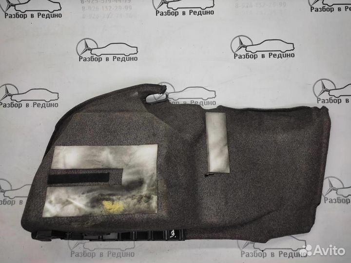 Обшивка багажника w221 S-class 642.930 09.2007