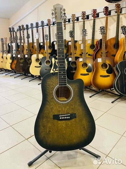 Гитара акустическая новая Naranda HS-4140-TBS