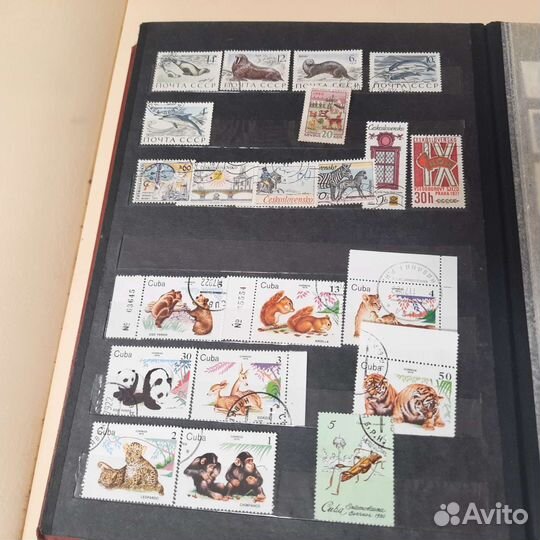 Альбом с марками СССР