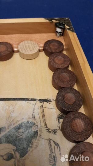 Нарды ручной работы
