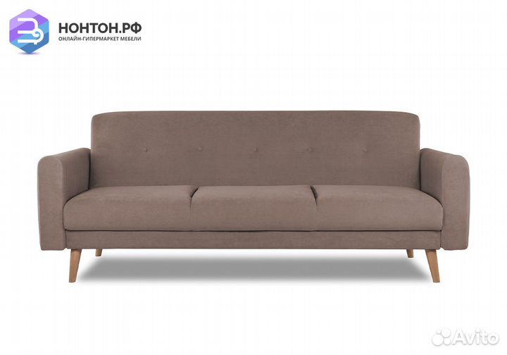 Диван книжка Паэн коричневый