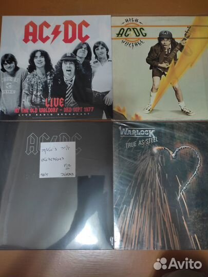 Пластинки с тяжёлым роком 2