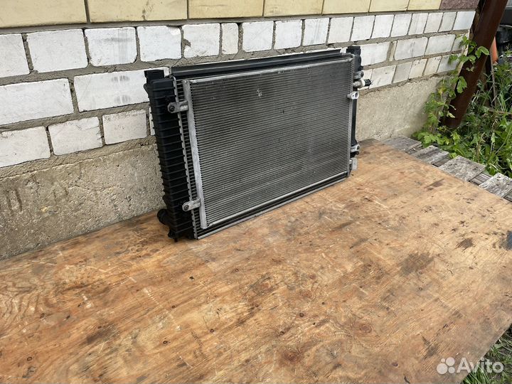 Кассета радиаторов audi A6/S6 C6 2.4-3.2 07 г.в