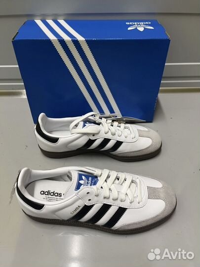 Оригинальные Adidas Samba OG Black White