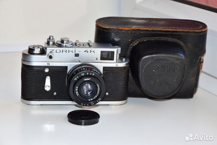 Зоркий-4К Экспорт Фотоаппарат из СССР