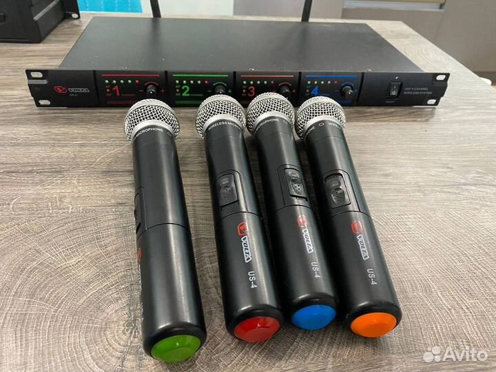 Volta US-4 микрофонная радиосистема