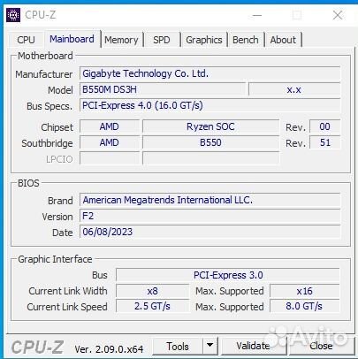 Игровой системный блок на ryzen 5700X, 32Gb озу