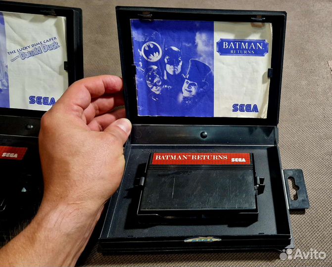 Картриджи на master system