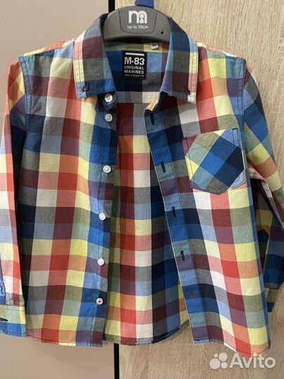 Рубашка для мальчика 116