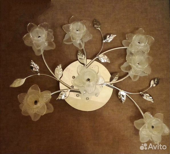 Люстра потолочная светодиодная с пультом