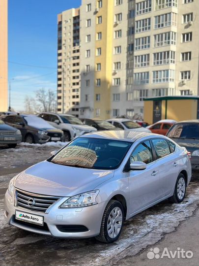 Nissan Sentra 1.6 МТ, 2014, 179 000 км