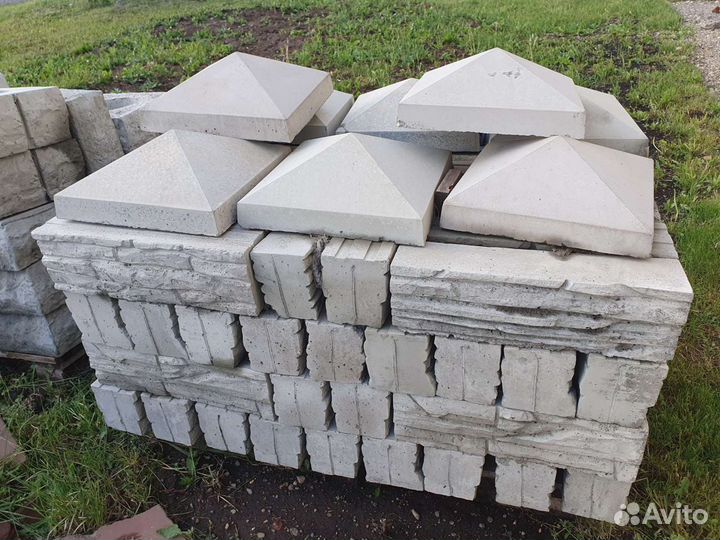 Блок забора, блок стены