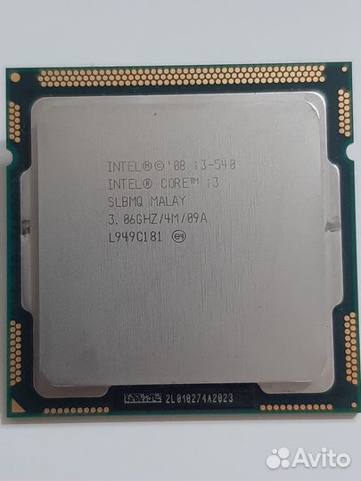 Intel core I3-540