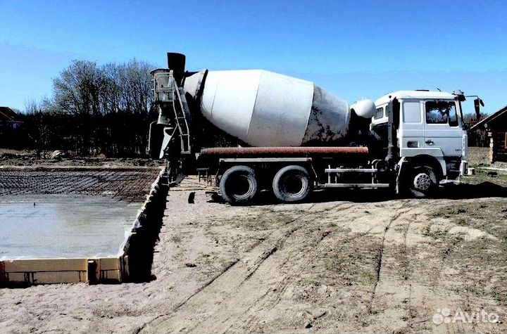 Бетон раствор с доставкой
